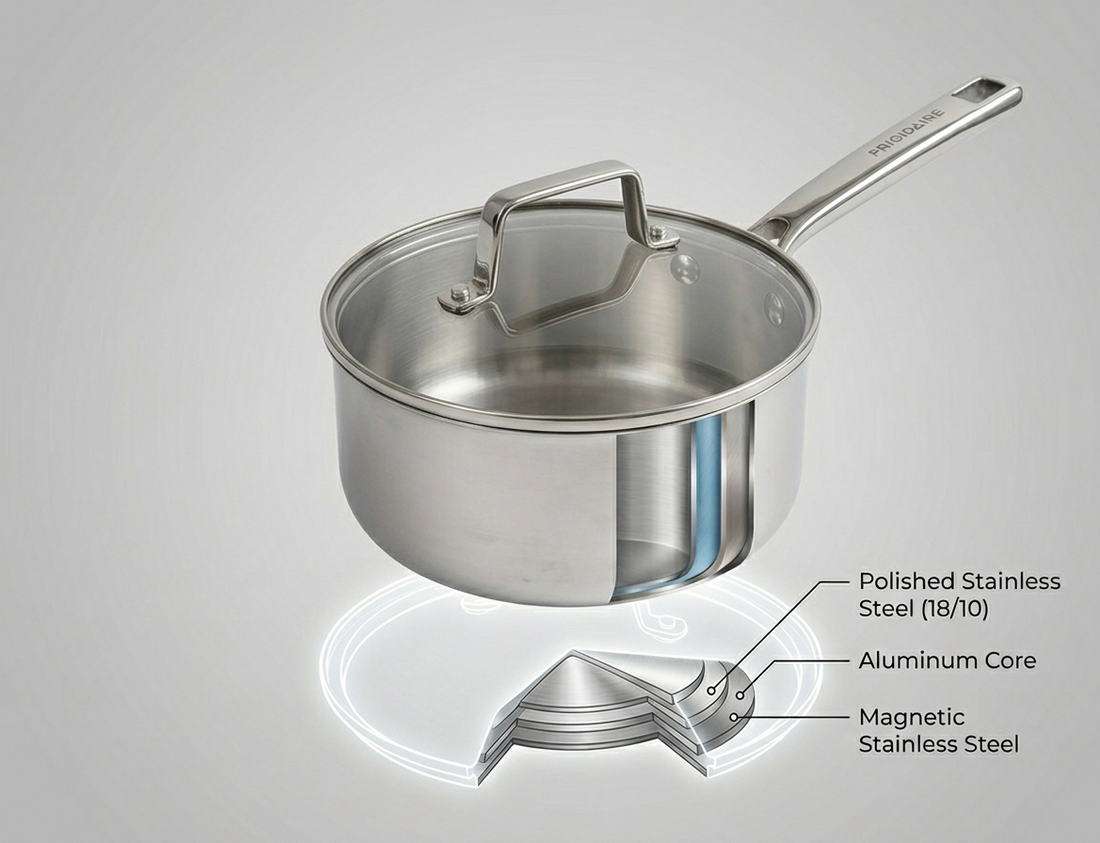 Tri-Ply Cookware Explained: Benefits, Construction & Buying Guide