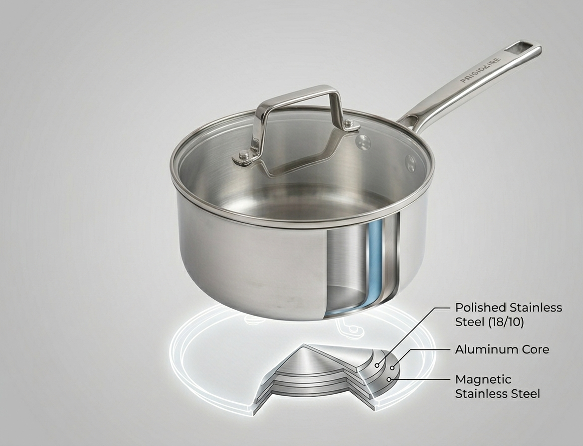 Tri-Ply Cookware Explained: Benefits, Construction & Buying Guide