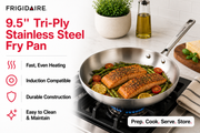 Frigidaire 9.5 IN Tri-Ply Stainless Steel Fry Pan