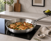 Frigidaire 9.5 IN Tri-Ply Stainless Steel Fry Pan